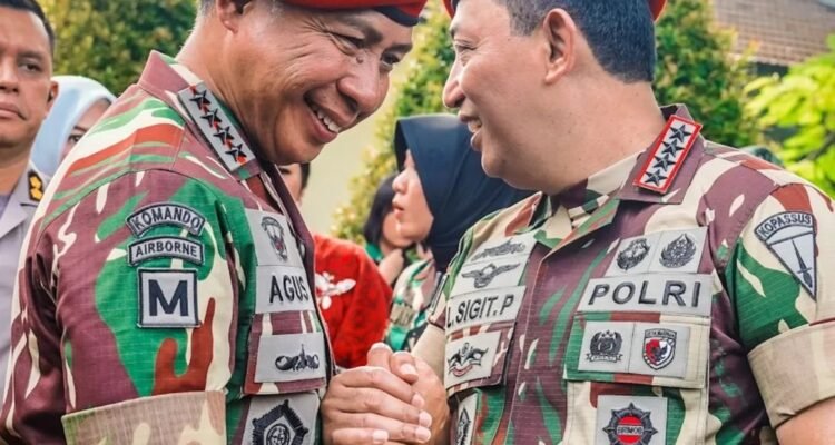 Kepala Kepolisian Republik Indonesia, Jendral Listyo Sigit Prabowo dan Panglima Tentara Nasional Indonesia, Jenderal Agus Subiyanto